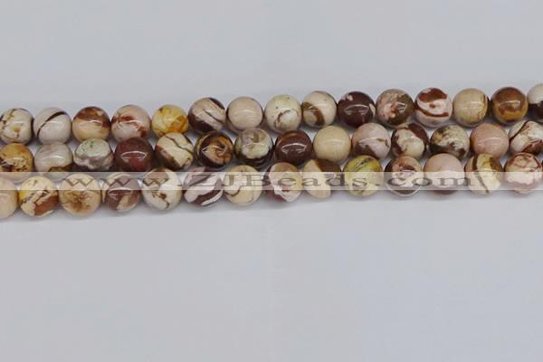 CZJ272 15.5 inches 8mm round zebra jasper beads wholesale
