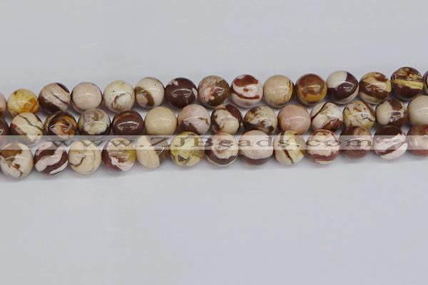 CZJ273 15.5 inches 10mm round zebra jasper beads wholesale
