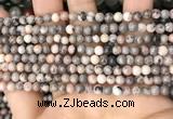 CZJ296 15.5 inches 4mm round pink zebra jasper beads wholesale