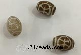 DZI308 10*14mm drum tibetan agate dzi beads wholesale