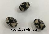 DZI325 10*14mm drum tibetan agate dzi beads wholesale