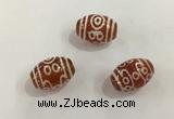 DZI392 10*14mm drum tibetan agate dzi beads wholesale