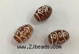 DZI394 10*14mm drum tibetan agate dzi beads wholesale