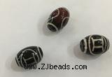 DZI415 10*14mm drum tibetan agate dzi beads wholesale