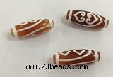 DZI423 10*28mm drum tibetan agate dzi beads wholesale