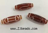 DZI434 10*30mm drum tibetan agate dzi beads wholesale