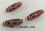 DZI440 10*30mm drum tibetan agate dzi beads wholesale