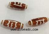 DZI448 10*30mm drum tibetan agate dzi beads wholesale