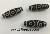 DZI488 10*30mm drum tibetan agate dzi beads wholesale
