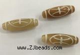 DZI504 10*30mm drum tibetan agate dzi beads wholesale