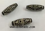 DZI511 10*30mm drum tibetan agate dzi beads wholesale