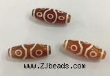 DZI516 10*28mm drum tibetan agate dzi beads wholesale