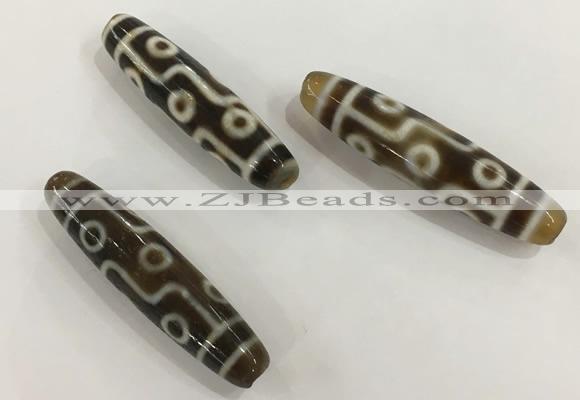 DZI541 13*55mm - 13*58mm drum tibetan agate dzi beads wholesale