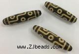 DZI543 13*55mm - 13*58mm drum tibetan agate dzi beads wholesale