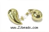EARR16 15*25mm copper earrings gold plated