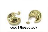 EARR17 16*22mm copper earrings gold plated