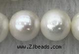 FWP105 15 inches 9mm - 10mm potato white freshwater pearl strands