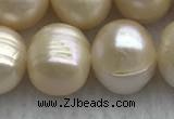 FWP113 15 inches 10mm - 11mm potato pink freshwater pearl strands