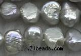 FWP236 14.5 inches 4mm - 5mm baroque grey freshwater pearl strands