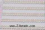 FWP451 half-drilled 3.5-4mm bread freshwater pearl beads