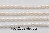 FWP486 14.5 inches 7mm - 8mm potato white freshwater pearl strands