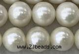 FWP75 15 inches 7mm - 8mm potato white freshwater pearl strands