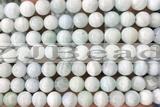 HEMI01 15 inches 8mm round blue hemimorphite gemstone beads