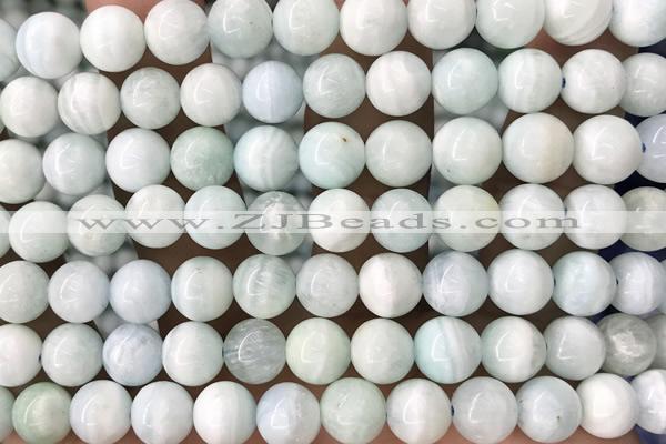 HEMI01 15 inches 8mm round blue hemimorphite gemstone beads