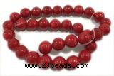 JADE12 15 inches 14mm round mashan jade gemstone beads