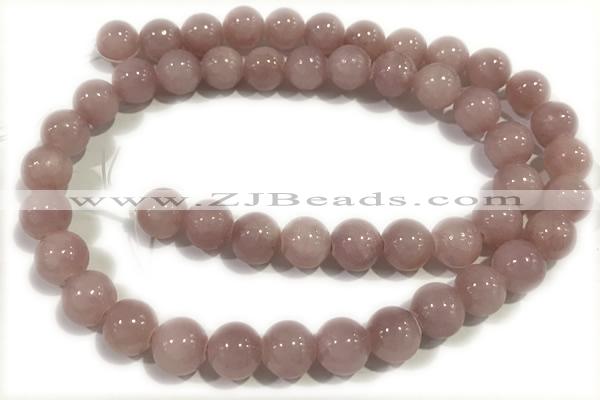 JADE124 15 inches 4mm round honey jade gemstone beads