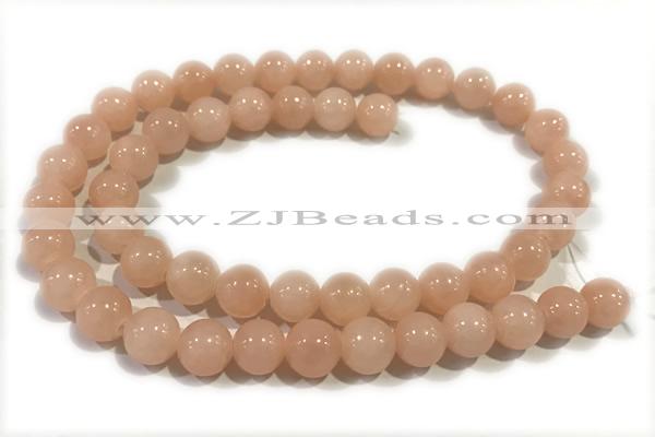JADE135 15 inches 6mm round honey jade gemstone beads