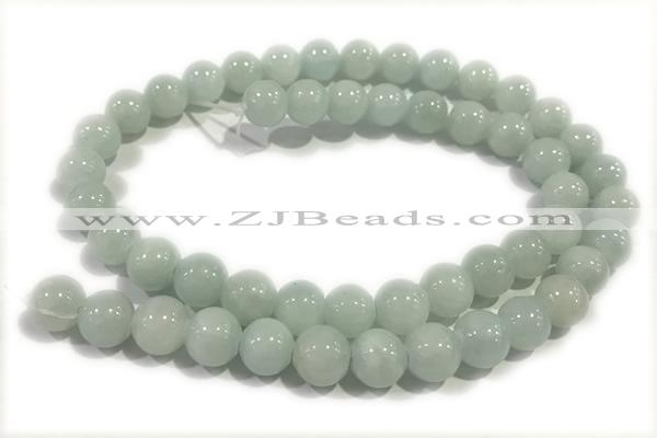 JADE146 15 inches 8mm round honey jade gemstone beads