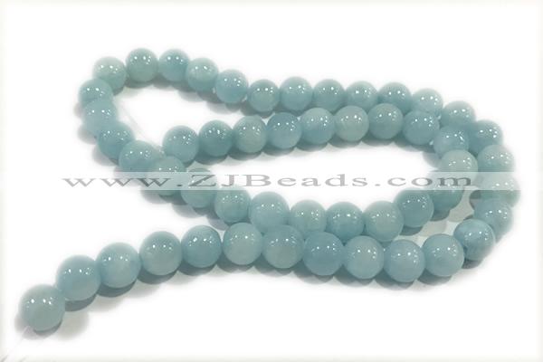JADE189 15 inches 4mm round honey jade gemstone beads