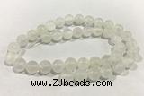 JADE19 15 inches 4mm round mashan jade gemstone beads