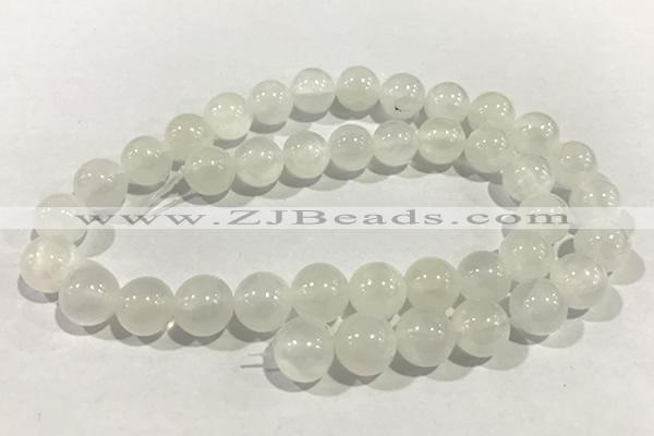 JADE19 15 inches 4mm round mashan jade gemstone beads
