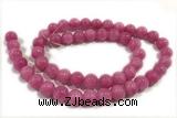 JADE199 15 inches 4mm round honey jade gemstone beads