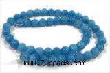 JADE204 15 inches 4mm round honey jade gemstone beads