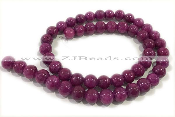 JADE209 15 inches 4mm round honey jade gemstone beads