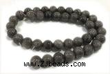 JADE229 15 inches 4mm round honey jade gemstone beads