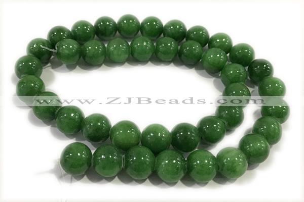 JADE234 15 inches 4mm round honey jade gemstone beads