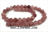 JADE24 15 inches 4mm round mashan jade gemstone beads
