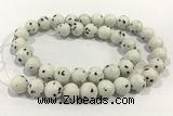 JADE269 15 inches 4mm round honey jade gemstone beads