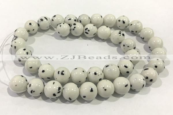 JADE270 15 inches 6mm round honey jade gemstone beads