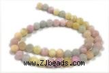 JADE29 15 inches 4mm round mashan jade gemstone beads