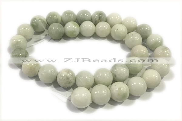 JADE294 15 inches 4mm round honey jade gemstone beads