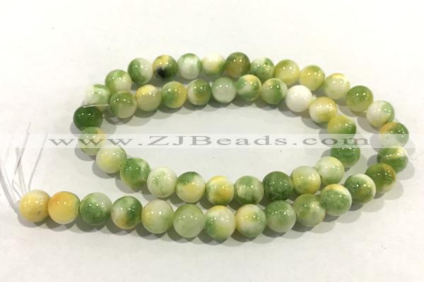 JADE299 15 inches 4mm round persia jade gemstone beads