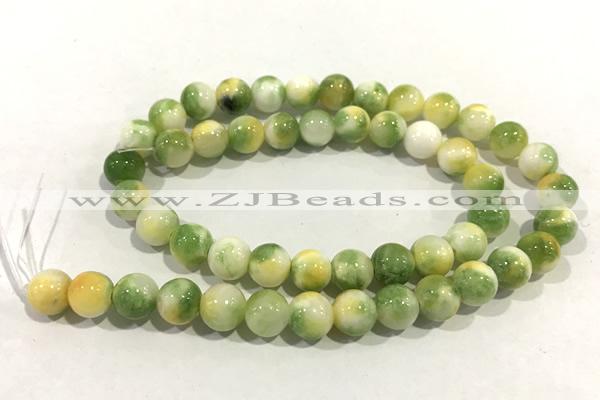 JADE302 15 inches 10mm round persia jade gemstone beads