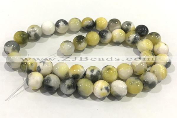 JADE394 15 inches 4mm round persia jade gemstone beads