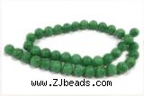 JADE41 15 inches 8mm round honey jade gemstone beads