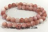 JADE414 15 inches 4mm round persia jade gemstone beads